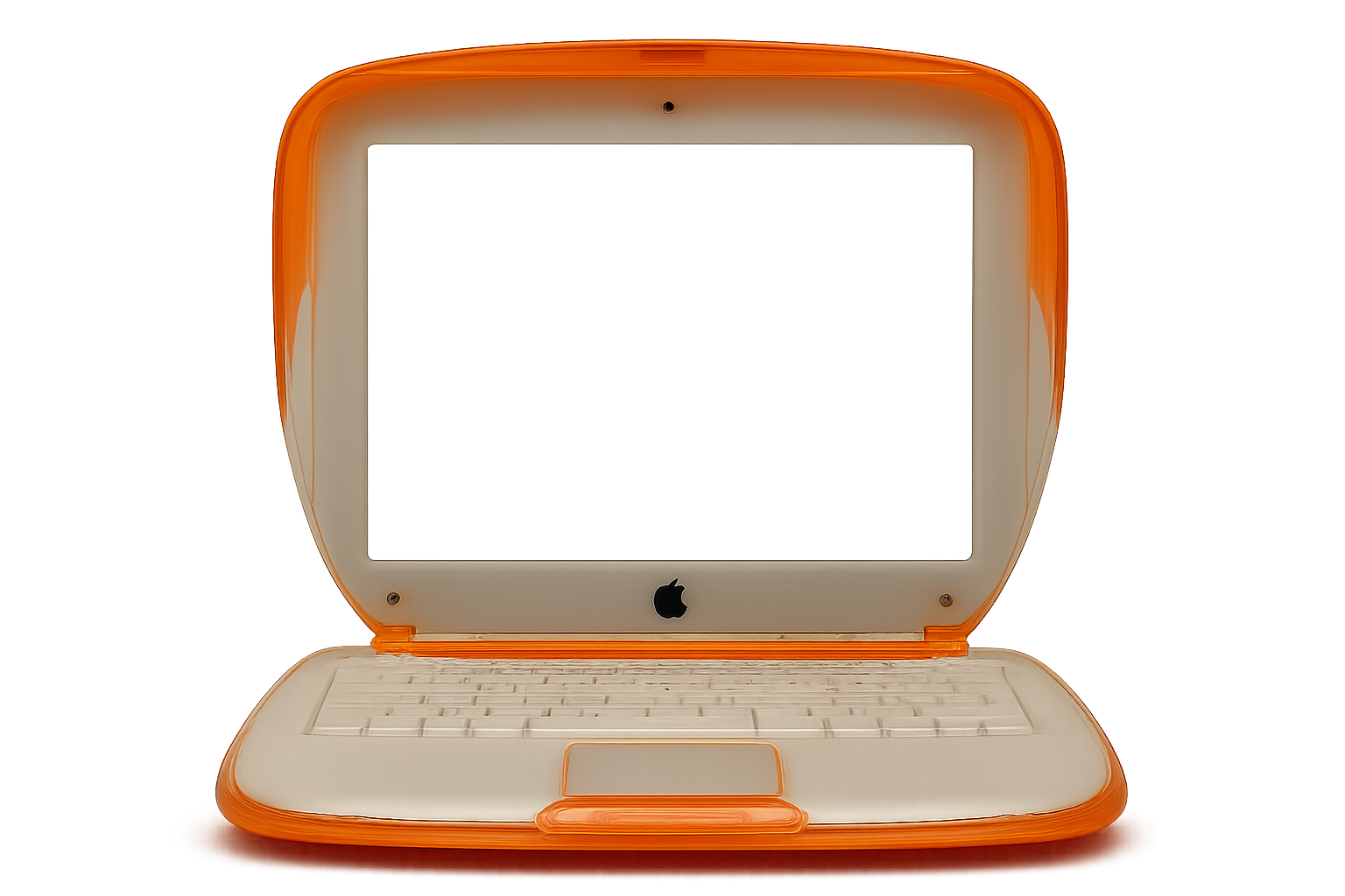 Orange iBook frame